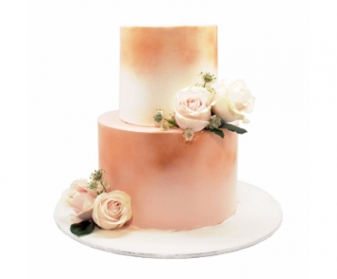 30 Two-Tier Wedding Cake Designs – Show-Stopper Ideas